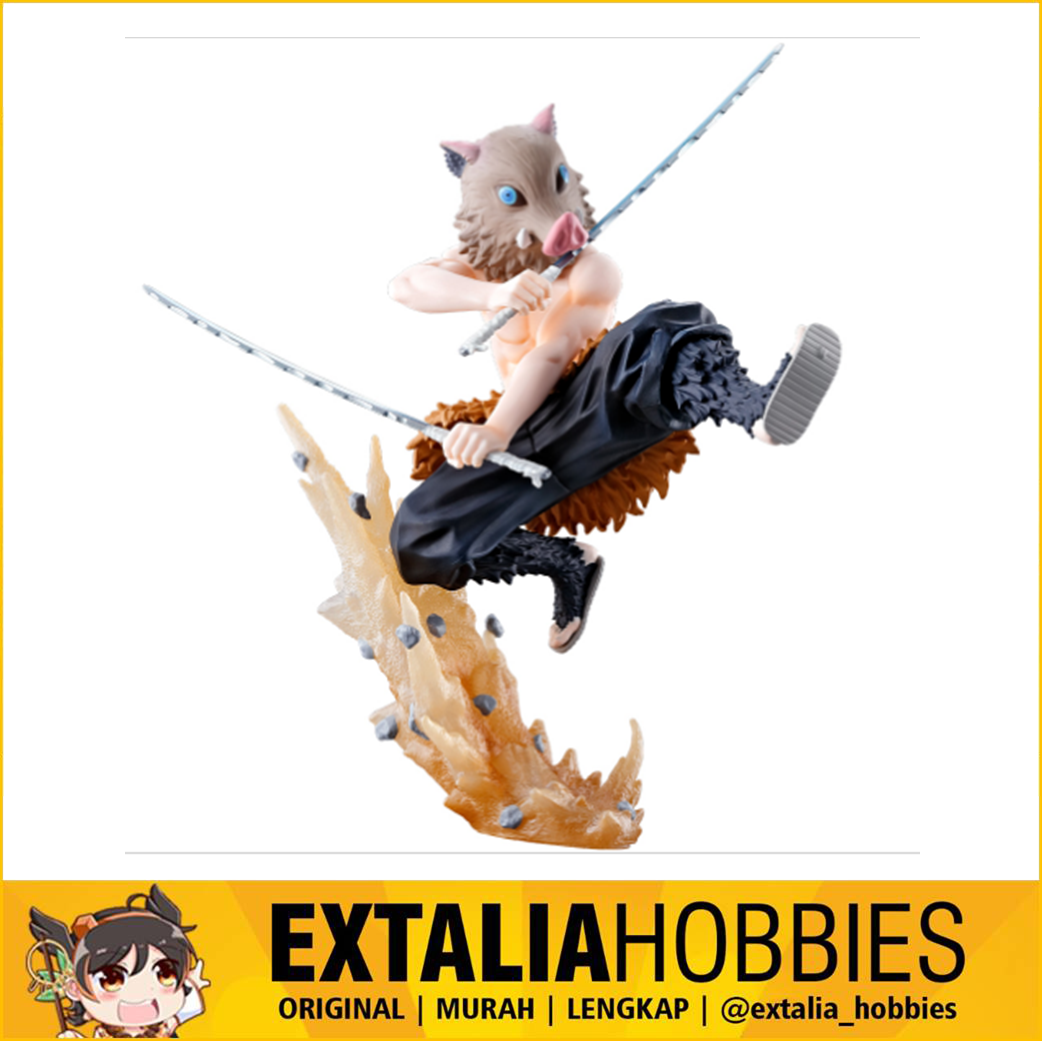 ICHIBANKUJI Demon Slayer: Kimetsu no Yaiba-THEFOURTH-BECOME A STRONGER SWORD THAN - D Prize: Figure Inosuke ICHIBANKUJI Demon Slayer: Kimetsu no Yaiba-THEFOURTH-BECOME A STRONGER SWORD THAN - D Prize: Figure Inosuke